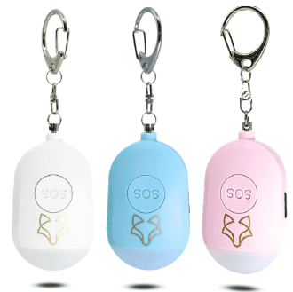 Foxy-Alarm-Personal-Protection-Device featuring the fox Alarm Personal Protection Device