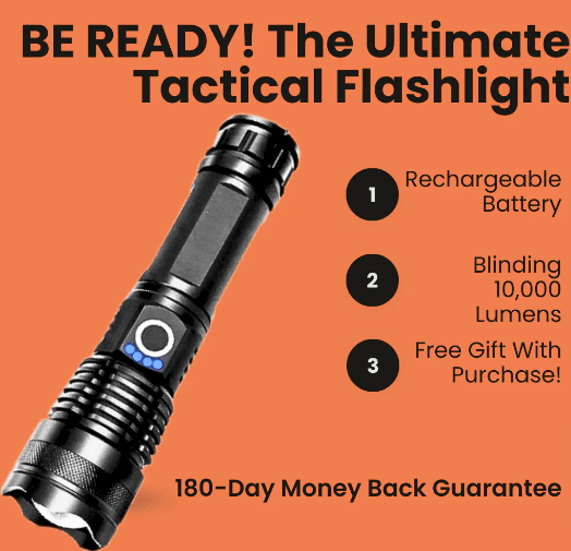 Defense-Flashlight features of the Defense Flashlight