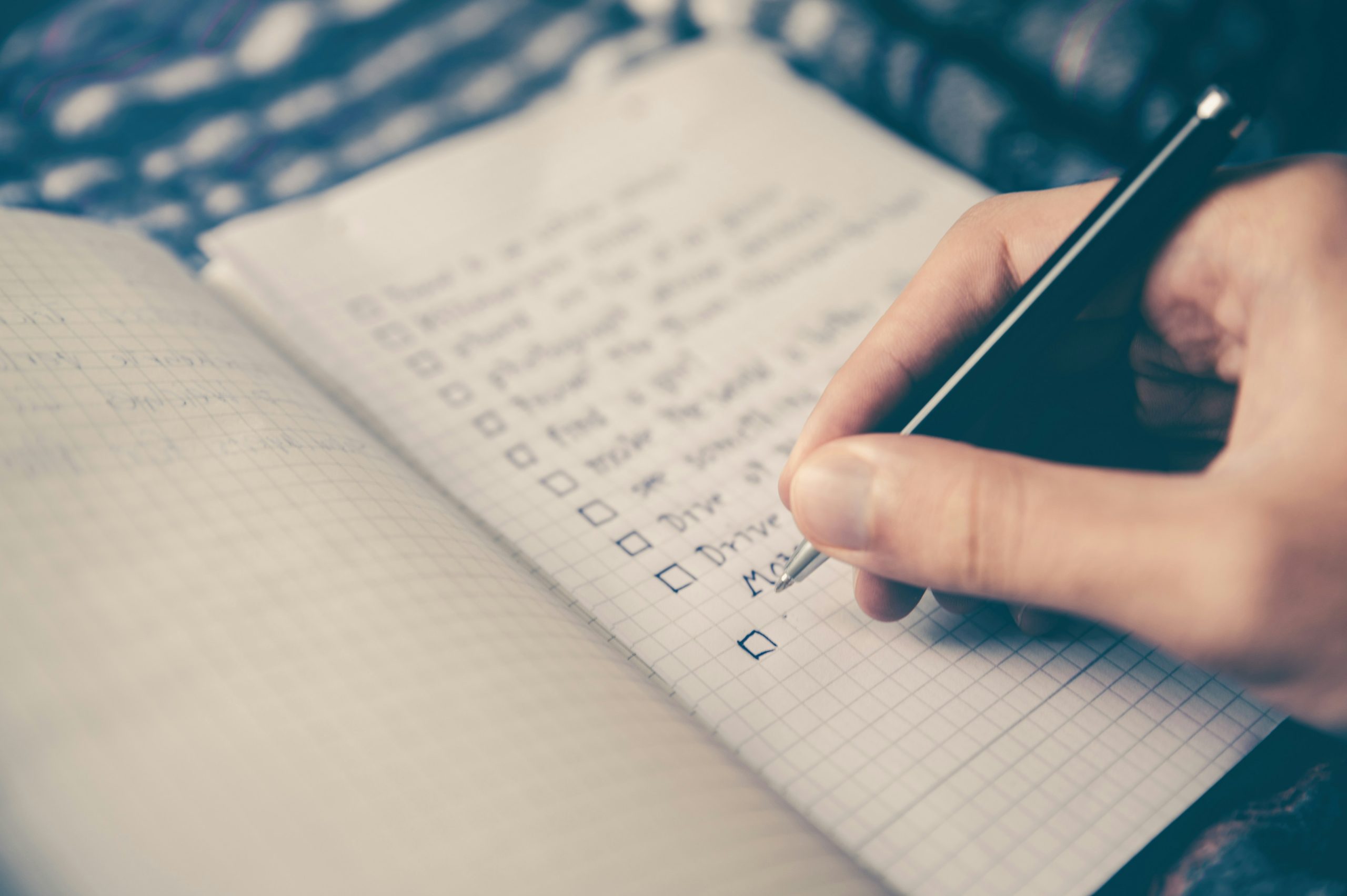 doomday-prep-list-maitaining writing down a doomsday prep list