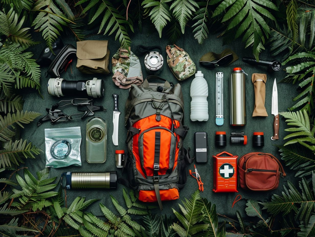 wilderness-survival-gear list of a wilderness survival gear