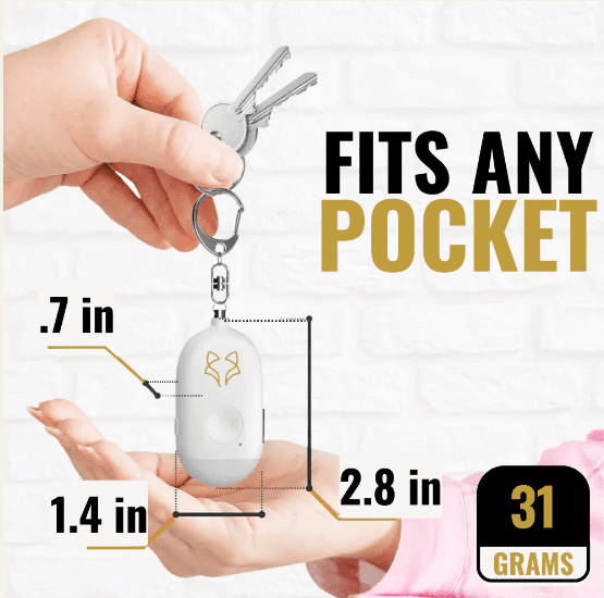 Foxy-Alarm-Personal foxy alarm fits in your hand